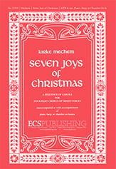 Seven Joys of Christmas SATB Choral Score cover